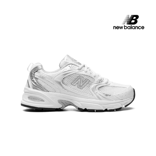 New Balance 530- WHITE SILVER METALLIC