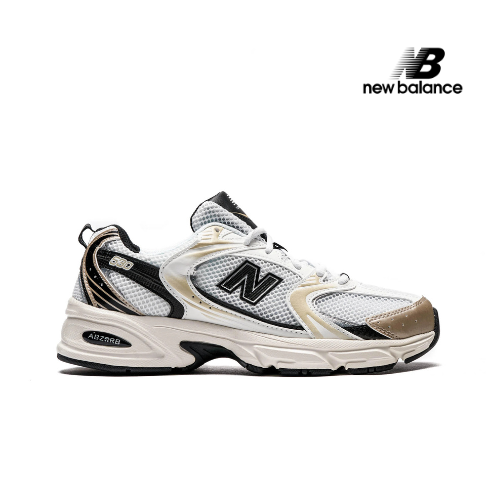 New Balance 530- WHITE LIGHT GOLD METALLIC