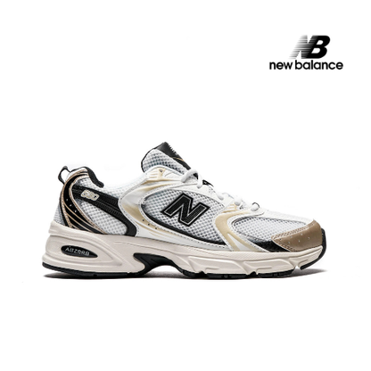 New Balance 530- WHITE LIGHT GOLD METALLIC