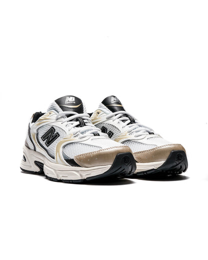 New Balance 530- WHITE LIGHT GOLD METALLIC